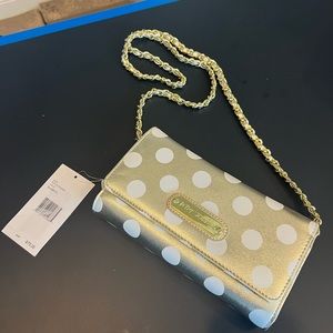Brand New Betsey Johnson Polka Dot Purse
